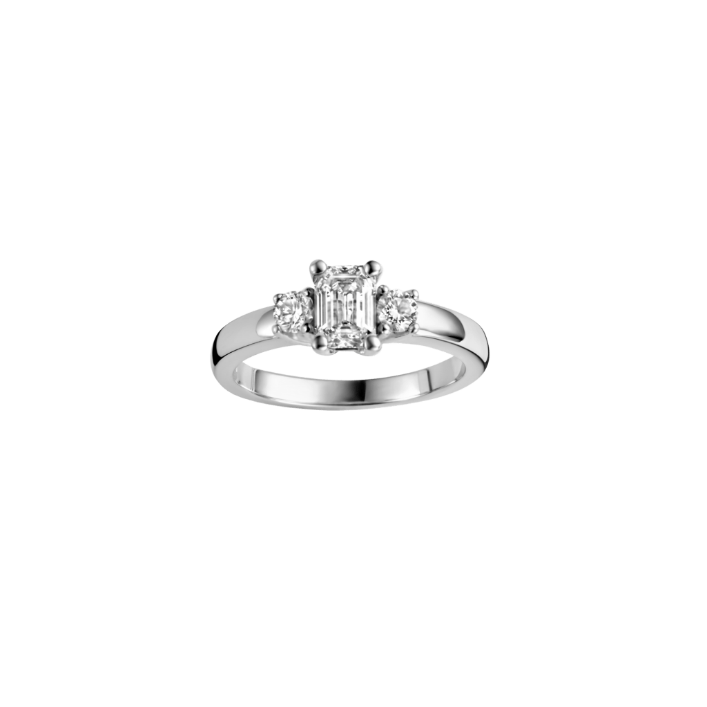 Schaap en Citroen Diamonds ring witgoud met diamant - #2 Schaap en Citroen Diamonds ring witgoud met diamant - #2