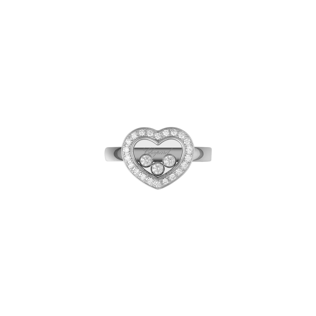 Chopard Happy Diamonds Icons Heart ring witgoud met diamant - 82A611-1212 - #2 Chopard Happy Diamonds Icons Heart ring witgoud met diamant - 82A611-1212 - #2