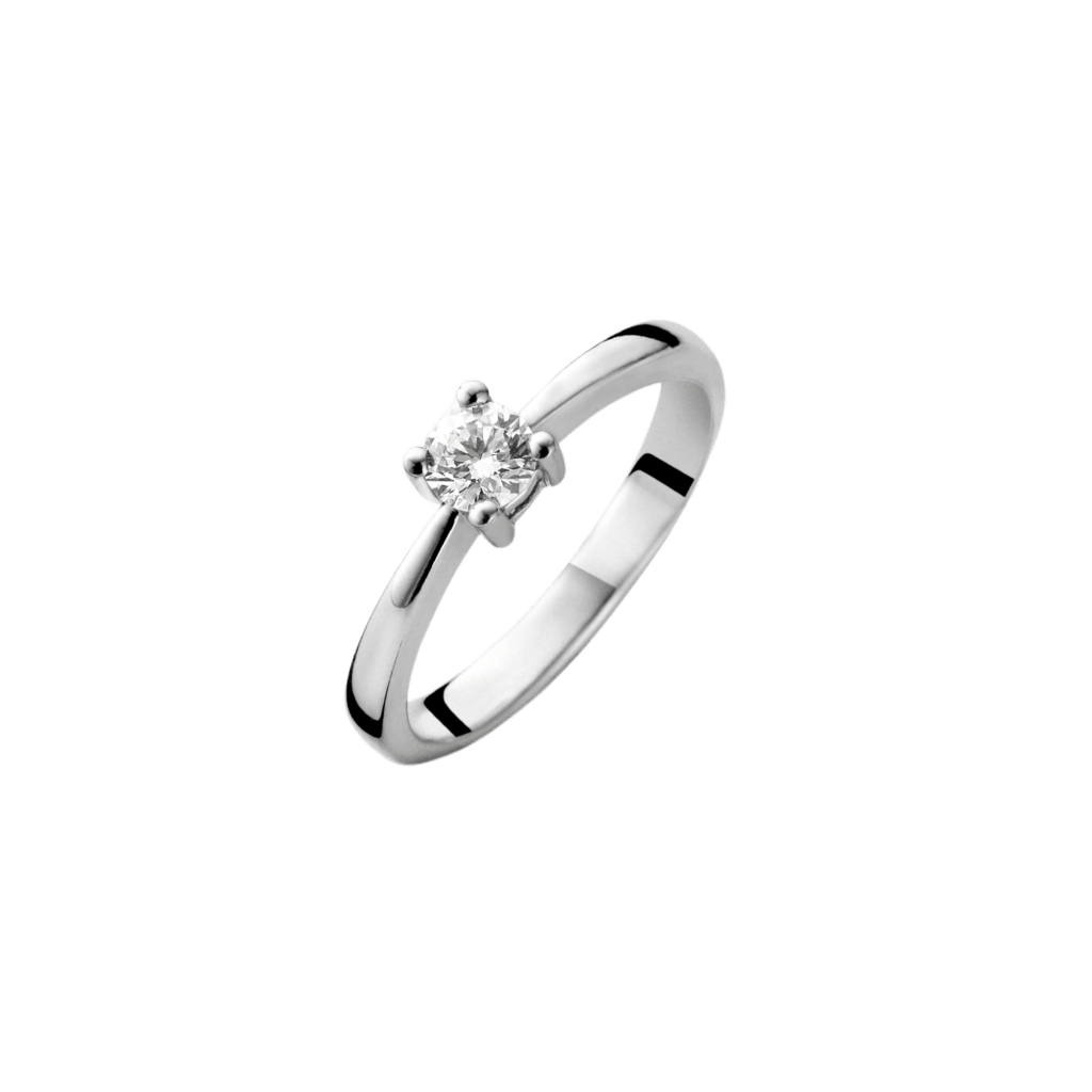 Schaap en Citroen Diamonds ring witgoud met diamant - #2 Schaap en Citroen Diamonds ring witgoud met diamant - #2