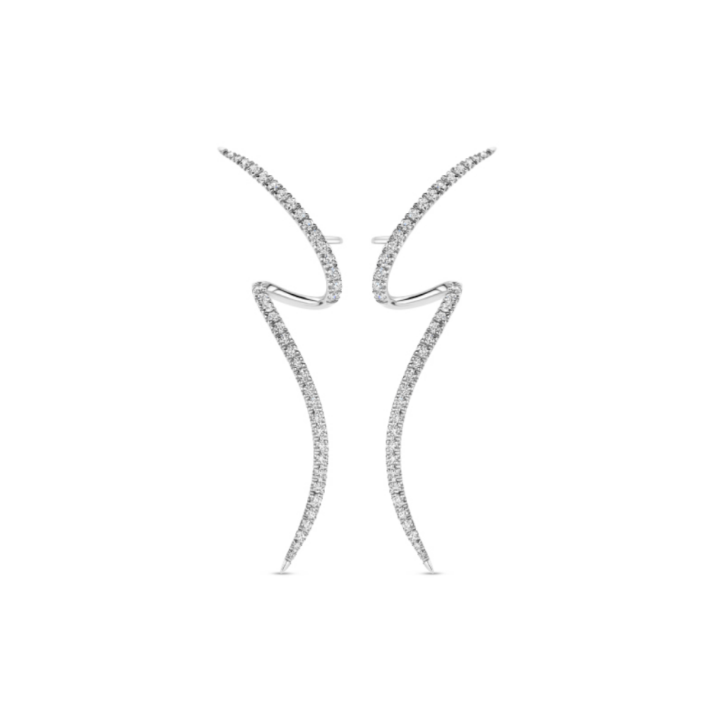 Schaap en Citroen Diamonds oorsieraad witgoud met diamant - #2 Schaap en Citroen Diamonds oorsieraad witgoud met diamant - #2