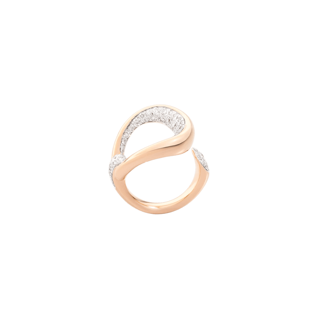 Pomellato Fantina ring roodgoud met diamant - PAC0090 O7WHR DB000 - #3 Pomellato Fantina ring roodgoud met diamant - PAC0090 O7WHR DB000 - #3