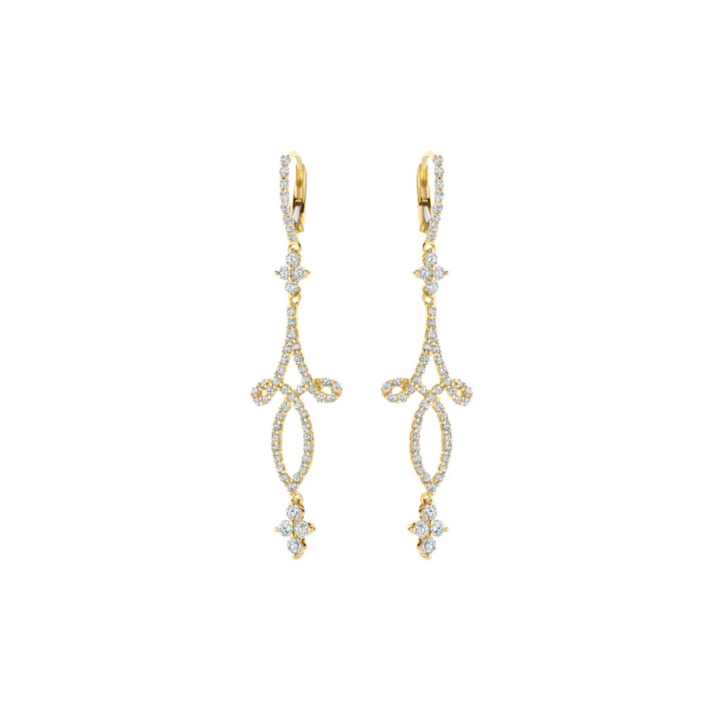 Schaap en Citroen Diamonds oorsieraad roodgoud met diamant - #1 Schaap en Citroen Diamonds oorsieraad roodgoud met diamant - #1