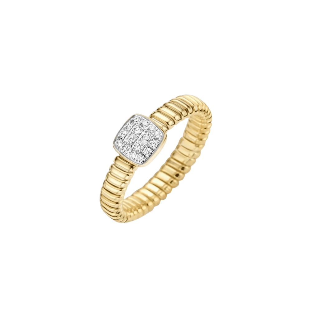 Tirisi Jewelry Amsterdam Tubogas ring geelgoud - TR1184D(2T) - #1 Tirisi Jewelry Amsterdam Tubogas ring geelgoud - TR1184D(2T) - #1