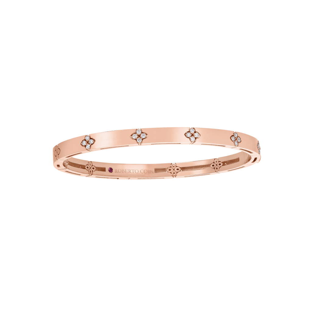 Roberto Coin Love In Verona armband roodgoud met diamant - ADR888BA2013 - #1 Roberto Coin Love In Verona armband roodgoud met diamant - ADR888BA2013 - #1