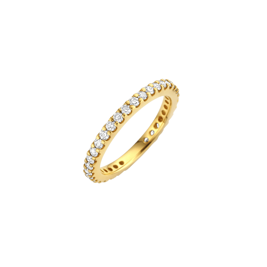Schaap en Citroen Diamonds ring geelgoud met diamant - #1 Schaap en Citroen Diamonds ring geelgoud met diamant - #1