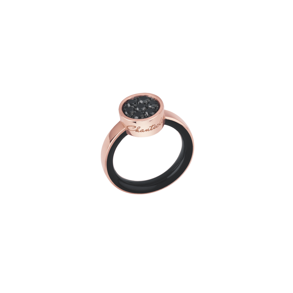 Chantecler Paillettes ring roodgoud met emaille - 41138 - #2 Chantecler Paillettes ring roodgoud met emaille - 41138 - #2
