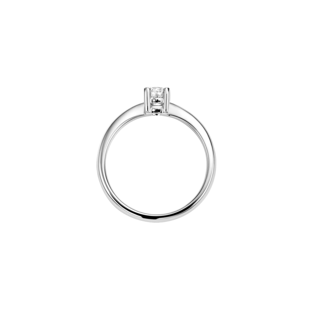 Schaap en Citroen Diamonds ring witgoud met diamant - #3