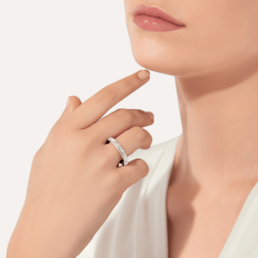 Pomellato Iconica ring witgoud met diamant - PAB7120 O2WHR DB000 - #5 Pomellato Iconica ring witgoud met diamant - PAB7120 O2WHR DB000 - #5