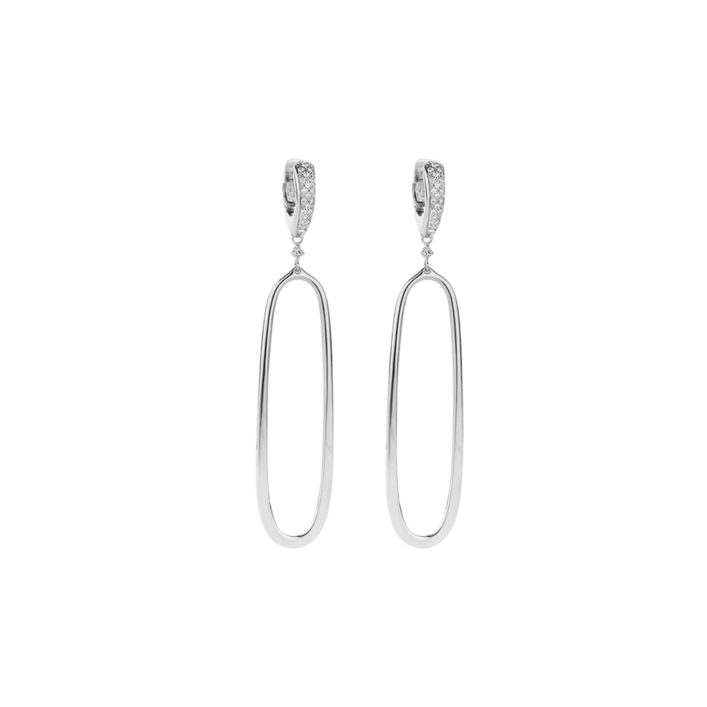 Schaap en Citroen Diamonds oorsieraad witgoud met diamant - #1 Schaap en Citroen Diamonds oorsieraad witgoud met diamant - #1