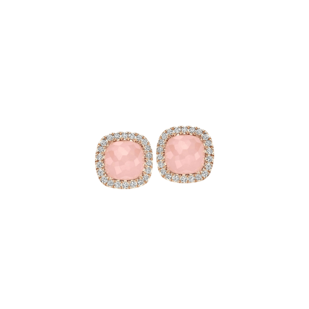Tirisi Jewelry Milano Sweeties oorsieraad roodgoud met diamant - TE9226GUQP - #1 Tirisi Jewelry Milano Sweeties oorsieraad roodgoud met diamant - TE9226GUQP - #1