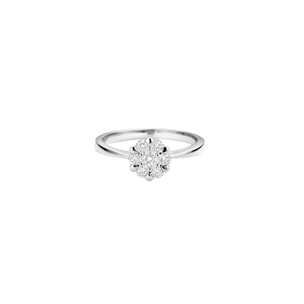 Schaap en Citroen Diamonds ring witgoud met diamant - #2 Schaap en Citroen Diamonds ring witgoud met diamant - #2