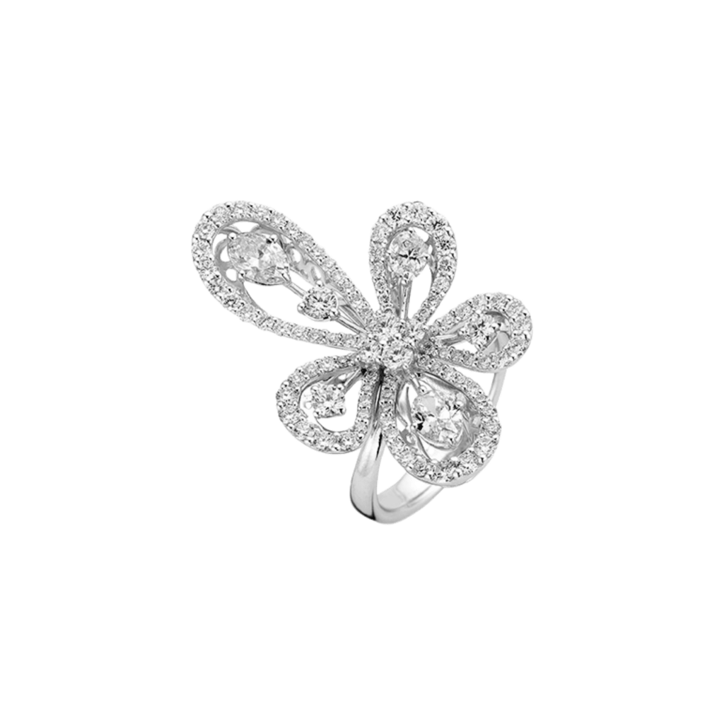 Schaap en Citroen Diamonds ring witgoud met diamant - #1 Schaap en Citroen Diamonds ring witgoud met diamant - #1