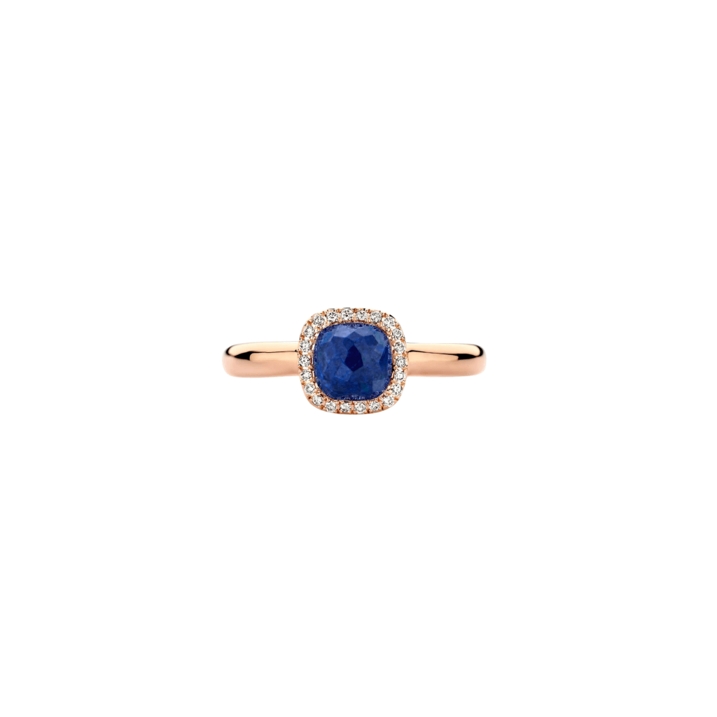 Tirisi Jewelry Milano Sweeties ring roodgoud met diamant - TR9624LSP - #3 Tirisi Jewelry Milano Sweeties ring roodgoud met diamant - TR9624LSP - #3