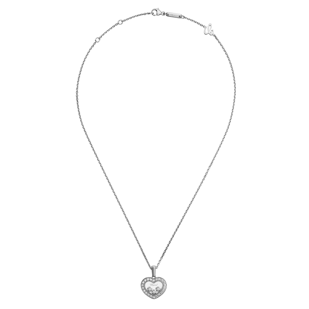 Chopard Happy Diamonds Icons Heart collier witgoud met diamant - 79A611-1201 - #2 Chopard Happy Diamonds Icons Heart collier witgoud met diamant - 79A611-1201 - #2