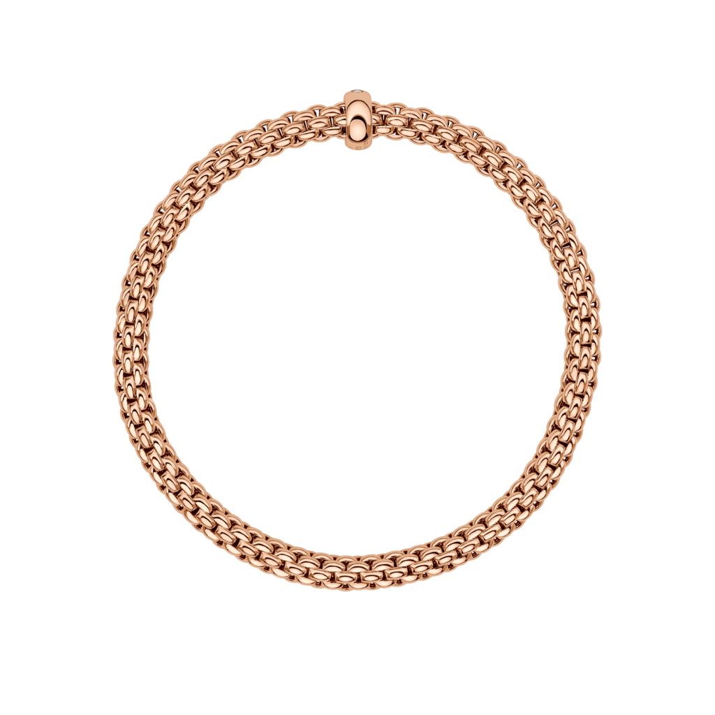 FOPE Solo armband roodgoud met diamant - 01M06BX_BB_R_XRX_00M - #4 FOPE Solo armband roodgoud met diamant - 01M06BX_BB_R_XRX_00M - #4