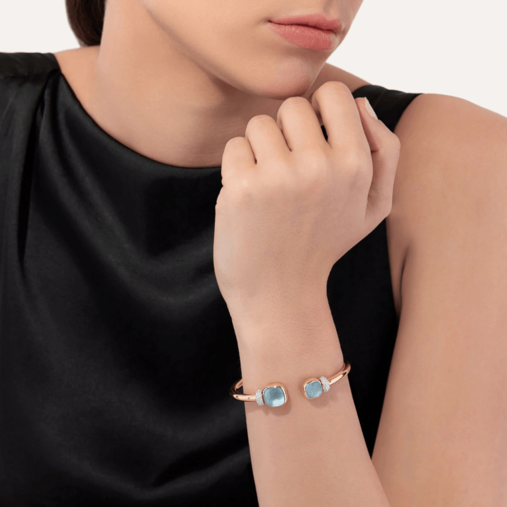 Pomellato Nudo Classic And Petit armband roodgoud met diamant - PBC1006 O7WHR DB0OY - #5 Pomellato Nudo Classic And Petit armband roodgoud met diamant - PBC1006 O7WHR DB0OY - #5