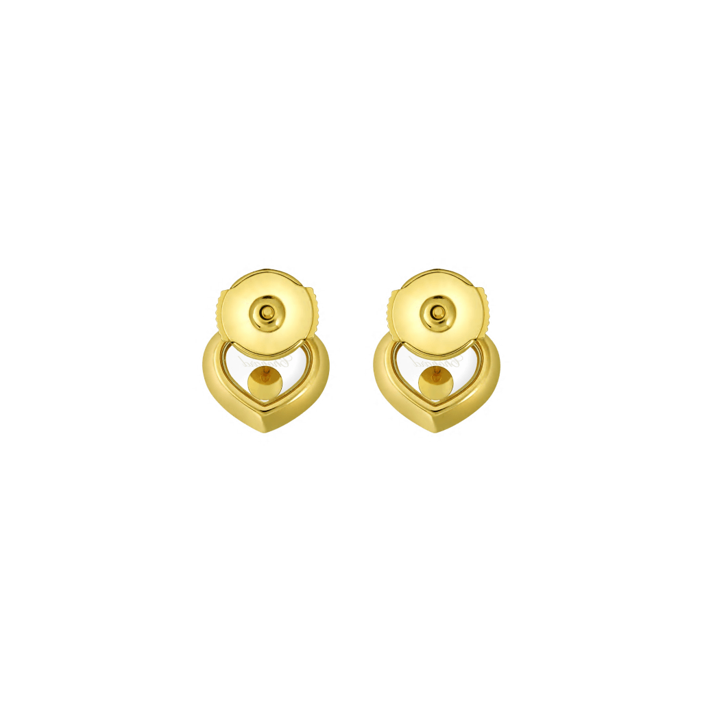 Chopard Happy Diamonds Icons Heart oorsieraad geelgoud met diamant - 83A054-0001 - #4 Chopard Happy Diamonds Icons Heart oorsieraad geelgoud met diamant - 83A054-0001 - #4