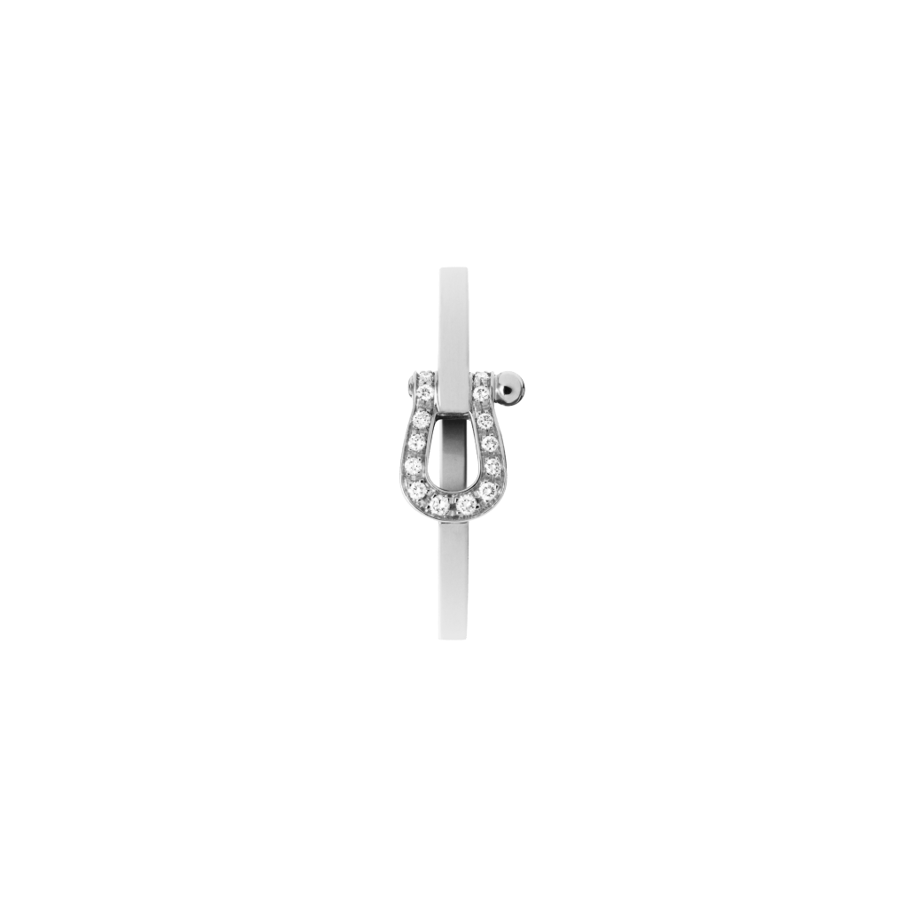 Fred Force 10 ring witgoud met diamant - 4B0442-000 - #2