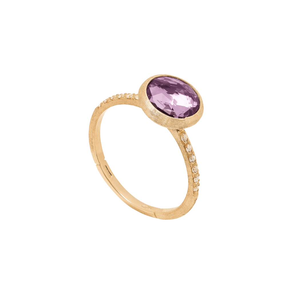Marco Bicego Jaipur ring geelgoud met diamant - AB632-B-AT01 - #3 Marco Bicego Jaipur ring geelgoud met diamant - AB632-B-AT01 - #3