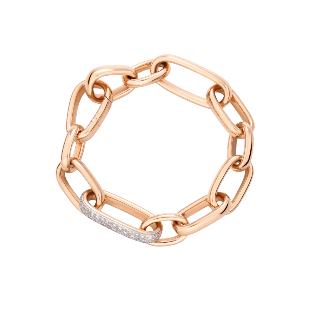 Pomellato Iconica armband roodgoud met diamant - PBB7128 O7WHR DB000 - #1 Pomellato Iconica armband roodgoud met diamant - PBB7128 O7WHR DB000 - #1