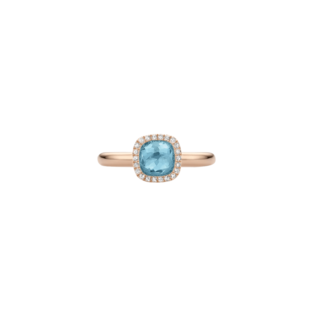 Tirisi Jewelry Milano Sweeties ring roodgoud met diamant - TR9624APP - #2 Tirisi Jewelry Milano Sweeties ring roodgoud met diamant - TR9624APP - #2