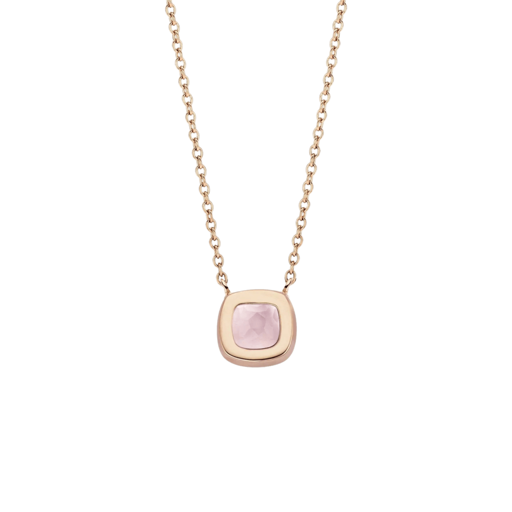 Tirisi Jewelry Milano Sweeties collier roodgoud met diamant - TP9152PQP - #4 Tirisi Jewelry Milano Sweeties collier roodgoud met diamant - TP9152PQP - #4