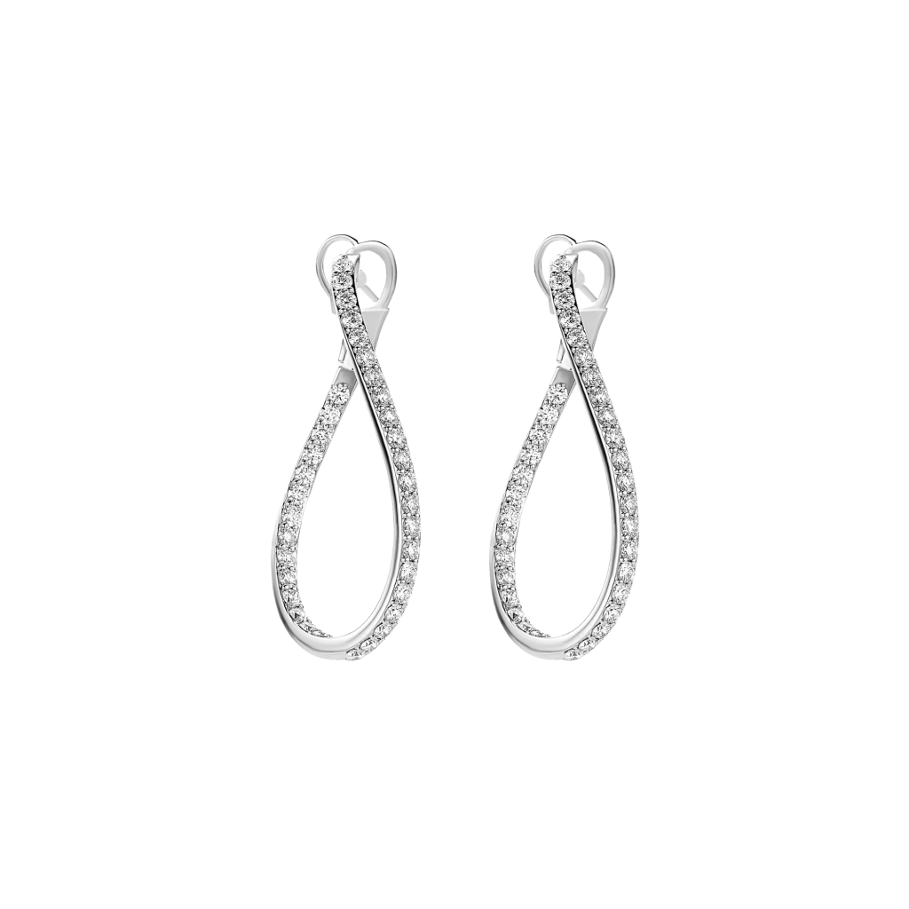Schaap en Citroen Diamonds oorsieraad witgoud met diamant - #1 Schaap en Citroen Diamonds oorsieraad witgoud met diamant - #1