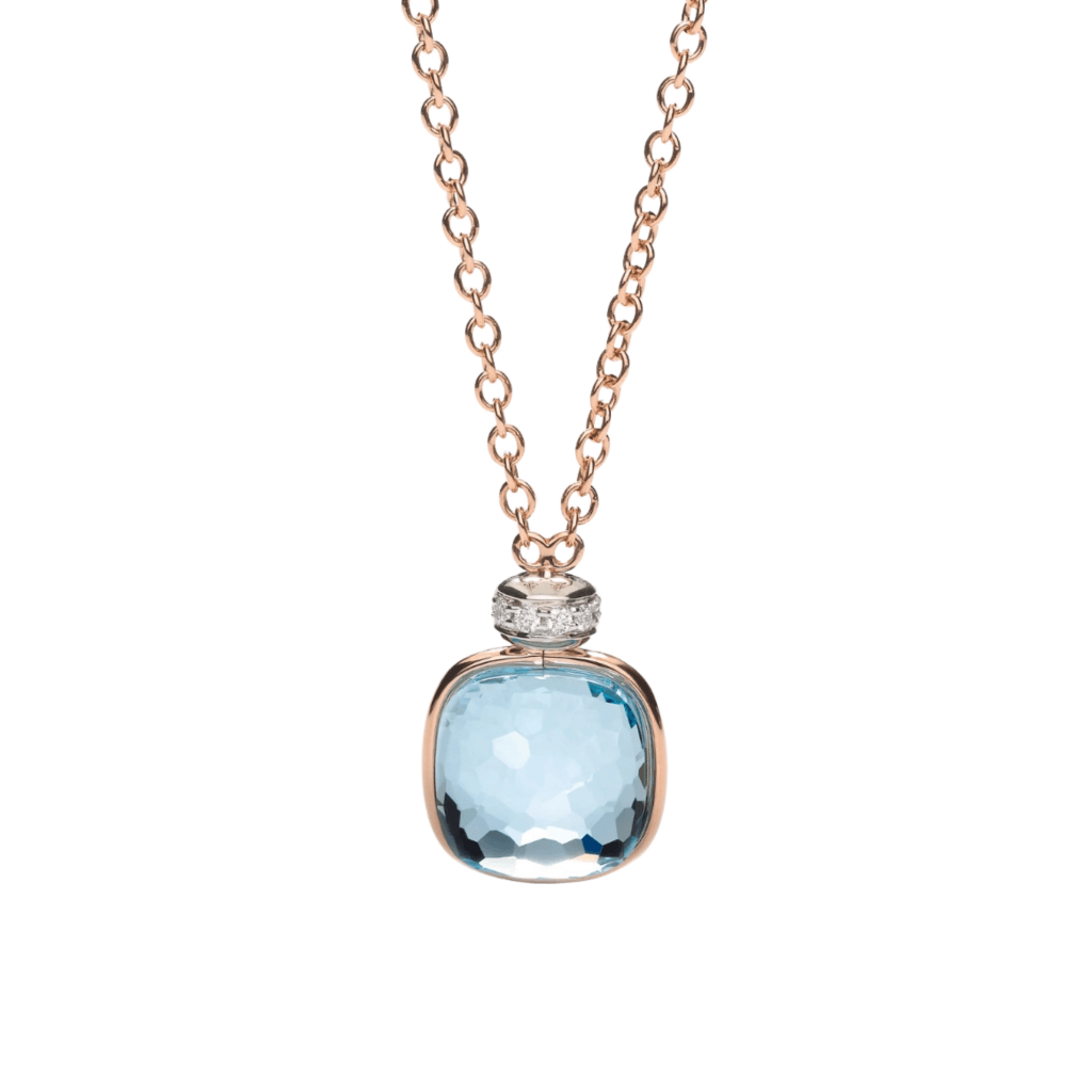 Pomellato Nudo collier roodgoud met diamant - PCC2022 O6WHR DB0OY - #1 Pomellato Nudo collier roodgoud met diamant - PCC2022 O6WHR DB0OY - #1