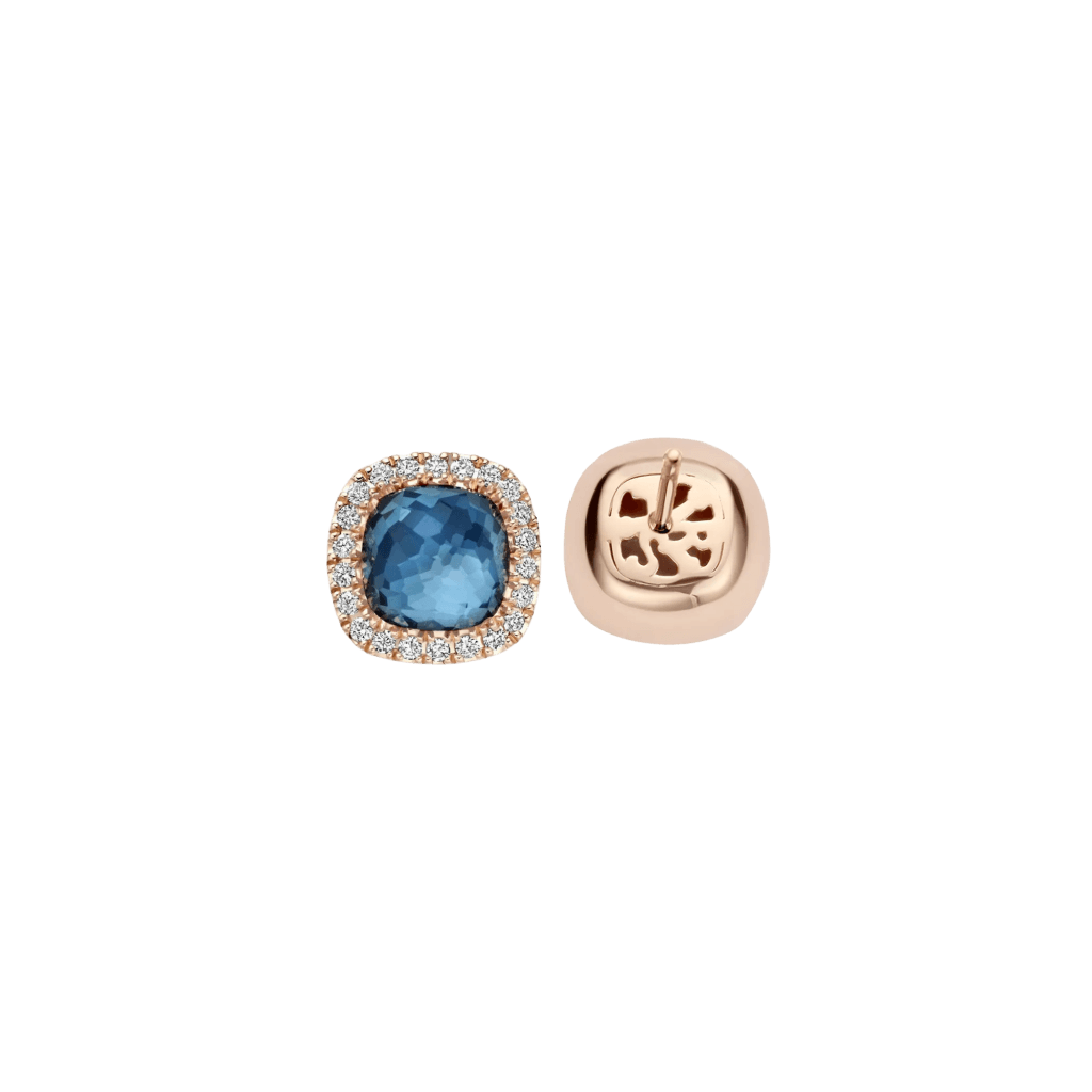 Tirisi Jewelry Milano Sweeties oorsieraad roodgoud met diamant - TE9226SBHP - #3 Tirisi Jewelry Milano Sweeties oorsieraad roodgoud met diamant - TE9226SBHP - #3