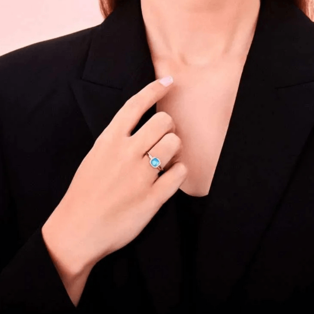 Tirisi Jewelry Milano Sweeties ring roodgoud met diamant - TR9624TQP - #4 Tirisi Jewelry Milano Sweeties ring roodgoud met diamant - TR9624TQP - #4