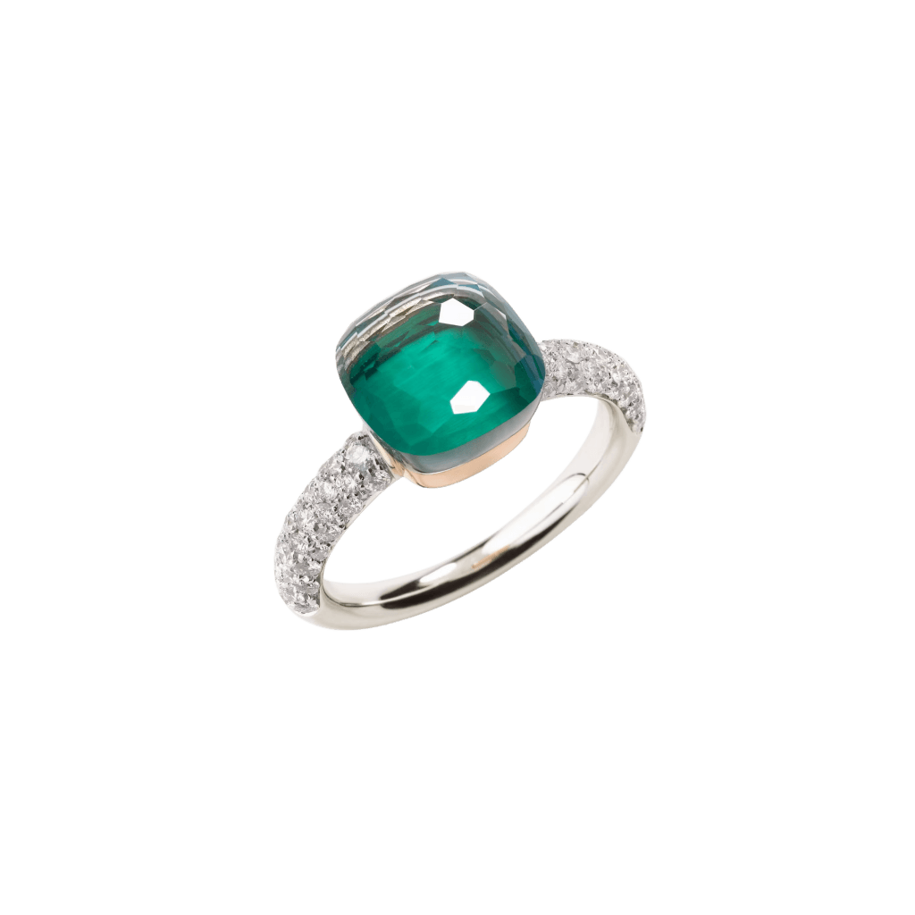 Pomellato Nudo ring roodgoud met diamant - PAC0040 O6WHR B0YAV - #1 Pomellato Nudo ring roodgoud met diamant - PAC0040 O6WHR B0YAV - #1