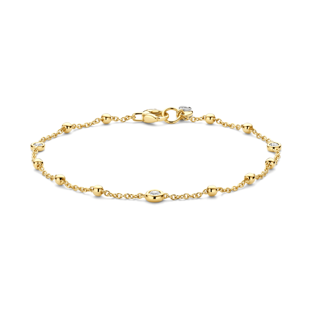 Schaap en Citroen Diamonds armband geelgoud met diamant - #3 Schaap en Citroen Diamonds armband geelgoud met diamant - #3