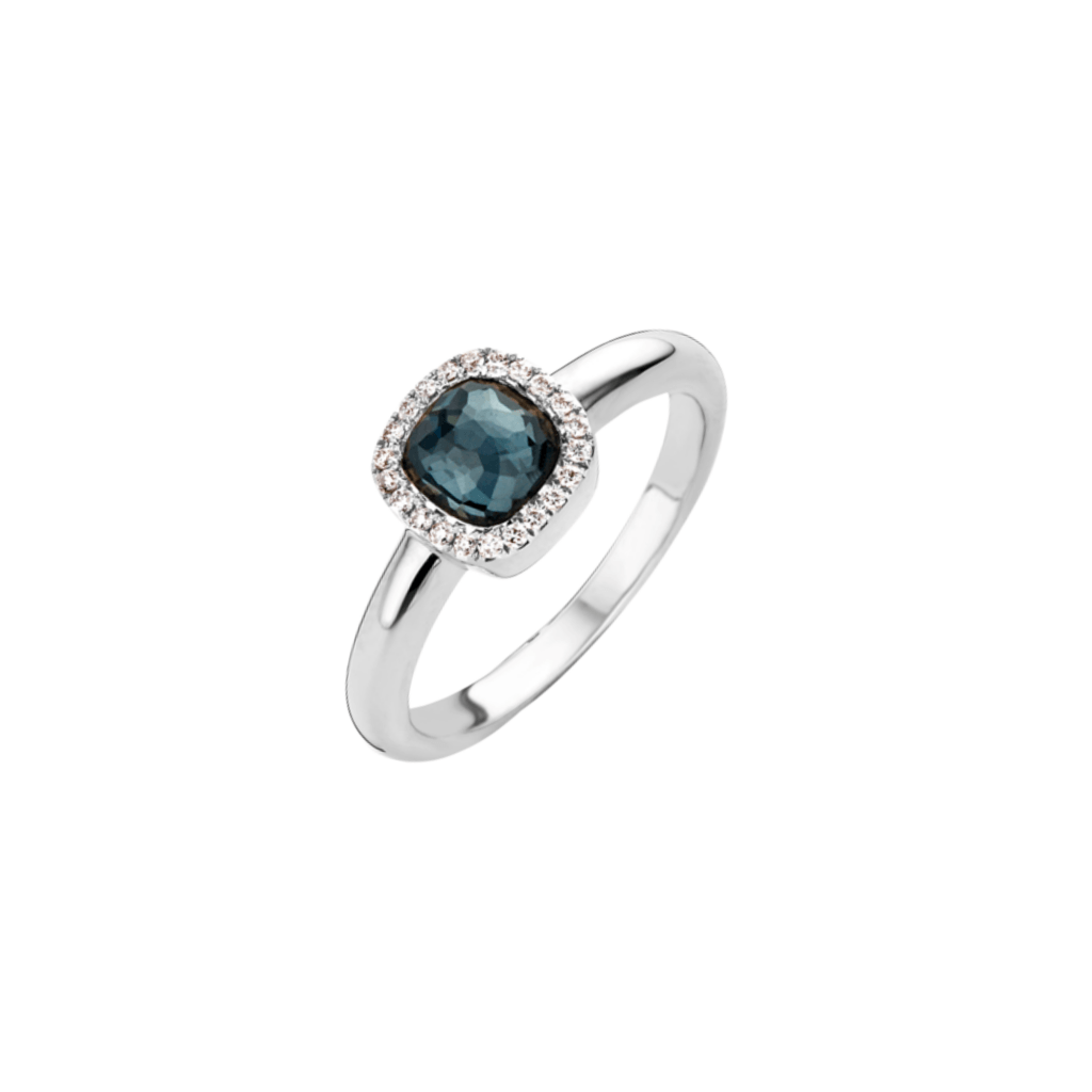 Tirisi Jewelry Milano Sweeties ring witgoud met diamant - TR9624HMW - #1 Tirisi Jewelry Milano Sweeties ring witgoud met diamant - TR9624HMW - #1