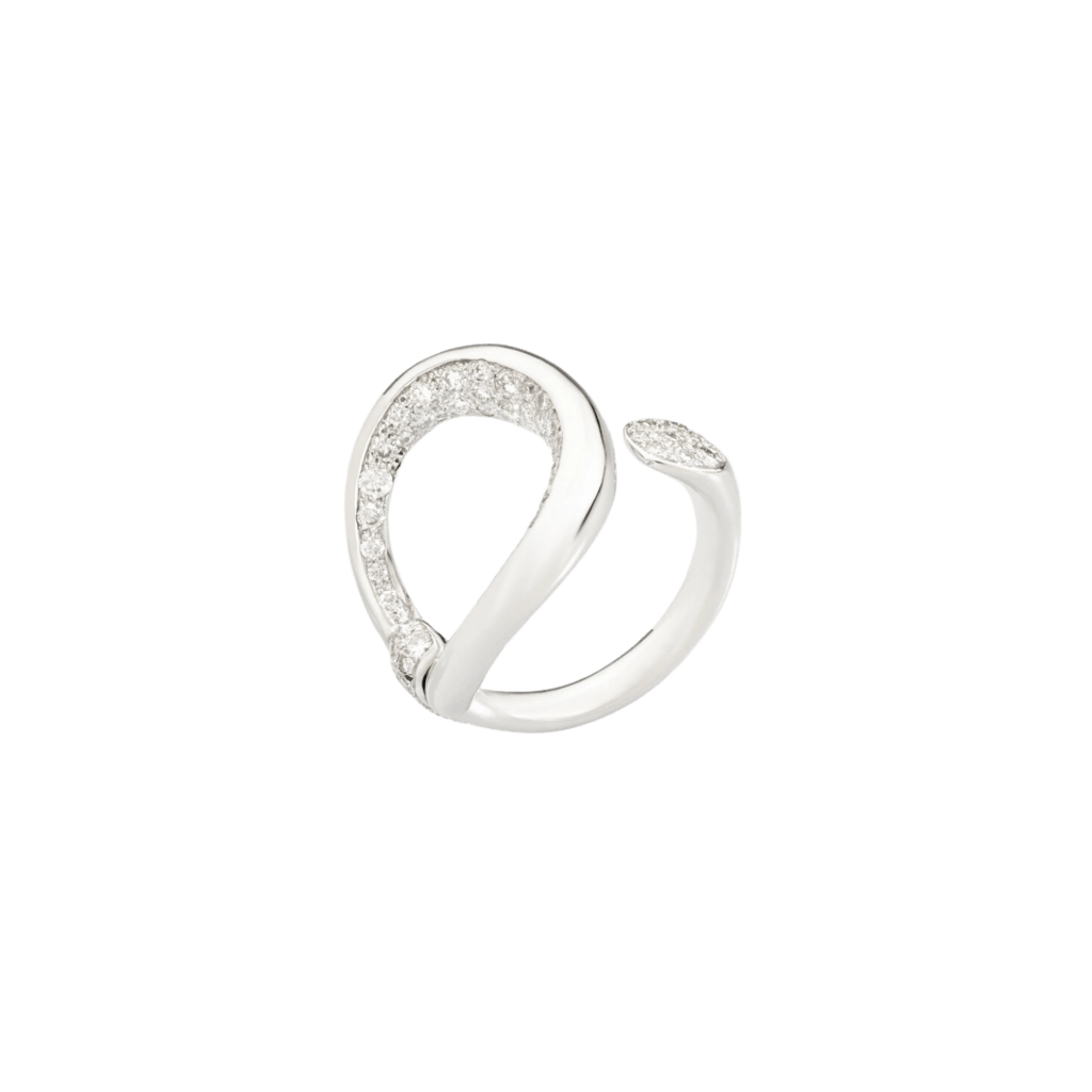 Pomellato Fantina ring witgoud met diamant - PAC0090 O2WHR DB000 - #1 Pomellato Fantina ring witgoud met diamant - PAC0090 O2WHR DB000 - #1