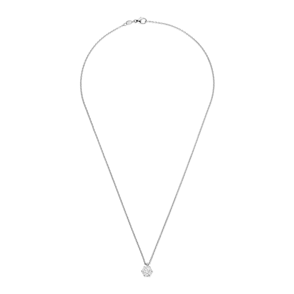 Schaap en Citroen Diamonds collier witgoud met diamant - #4 Schaap en Citroen Diamonds collier witgoud met diamant - #4