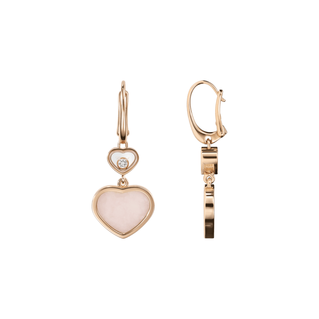 Chopard Happy Diamonds Happy Hearts oorsieraad roodgoud met diamant - 837482-5620 - #3 Chopard Happy Diamonds Happy Hearts oorsieraad roodgoud met diamant - 837482-5620 - #3