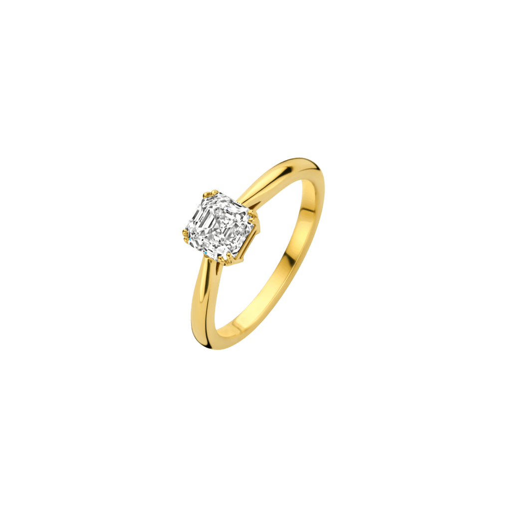 Faustina Solitair ring - Royal Asscher - R.112.RAC-111 HRD Faustina Solitair ring - Royal Asscher - R.112.RAC-111 HRD