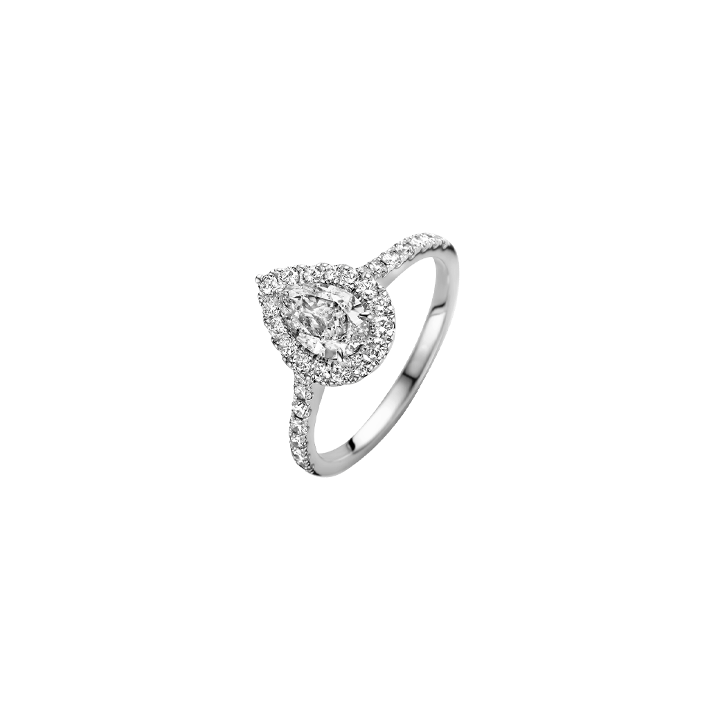 Schaap en Citroen Diamonds ring witgoud met diamant - #2 Schaap en Citroen Diamonds ring witgoud met diamant - #2
