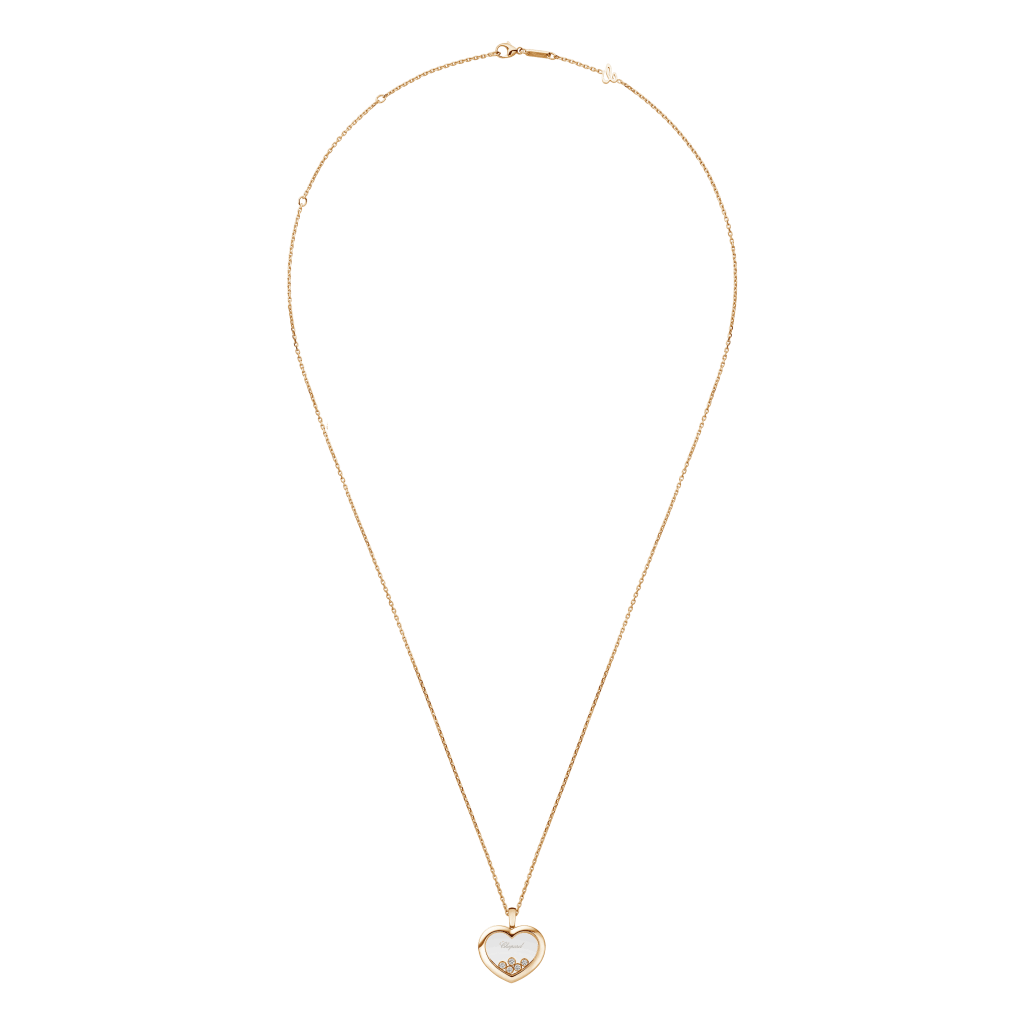 Chopard Happy Diamonds Icons Heart collier roodgoud met diamant - 79A039-5001 - #2 Chopard Happy Diamonds Icons Heart collier roodgoud met diamant - 79A039-5001 - #2