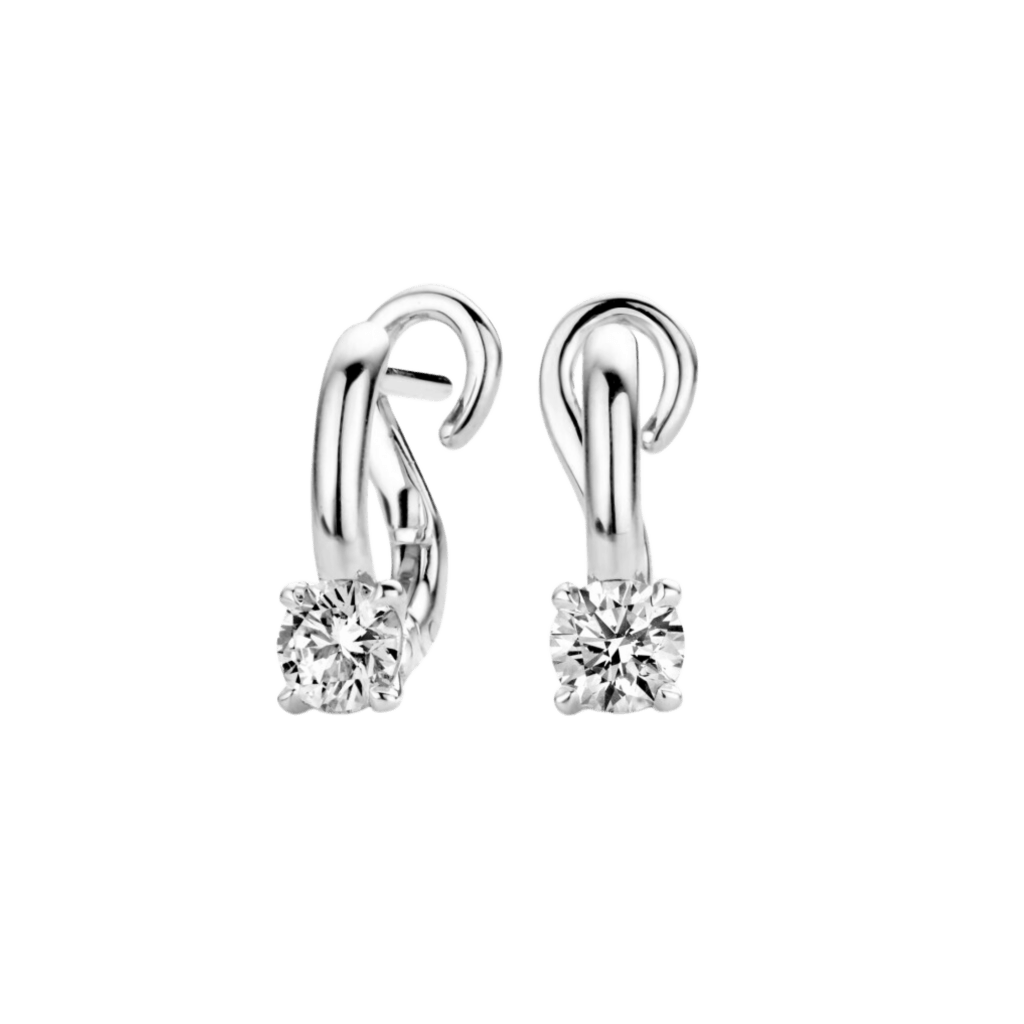 Schaap en Citroen Diamonds oorsieraad witgoud met diamant - #2 Schaap en Citroen Diamonds oorsieraad witgoud met diamant - #2