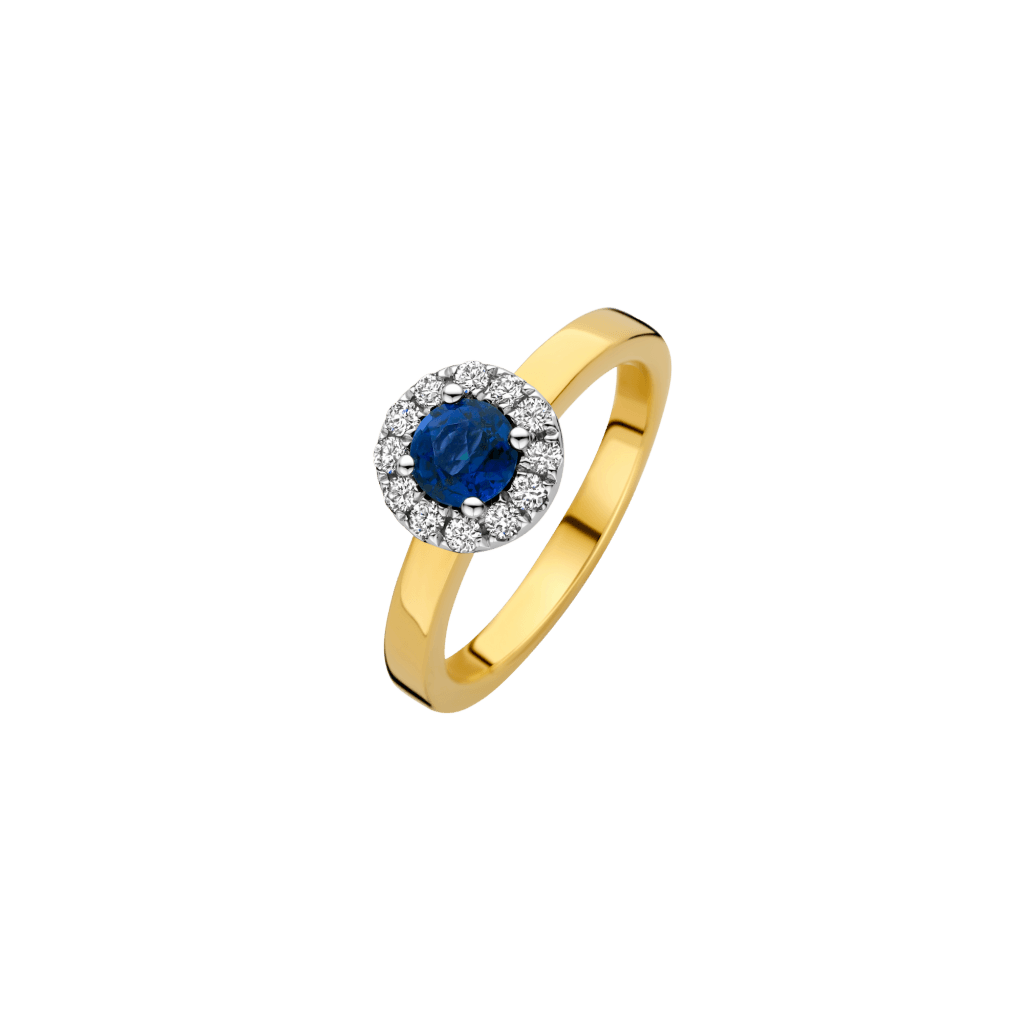 Schaap en Citroen Colours ring geelgoud met diamant - #1 Schaap en Citroen Colours ring geelgoud met diamant - #1