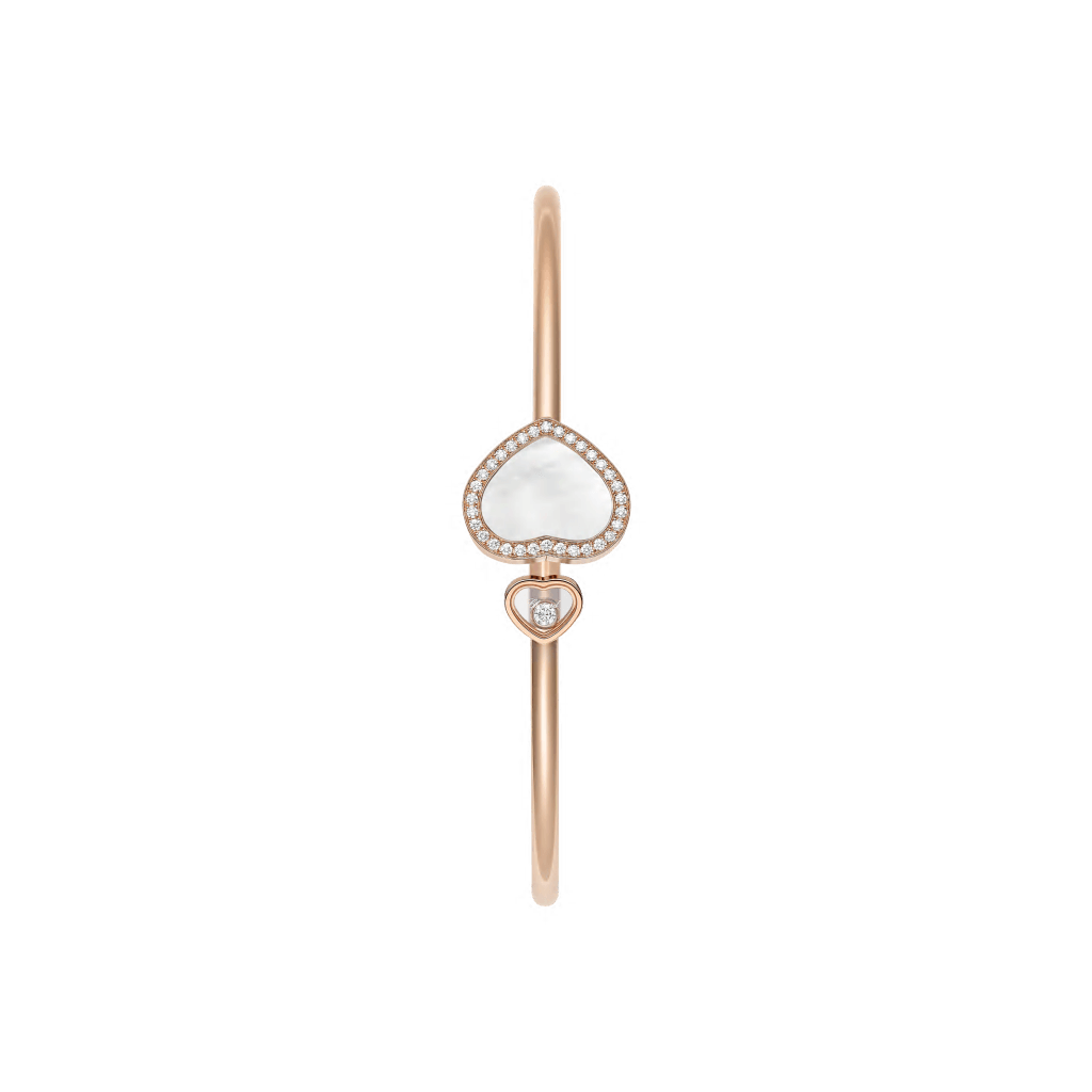 Chopard Happy Diamonds Happy Hearts armband roodgoud met diamant - 85A074-5303 - #4