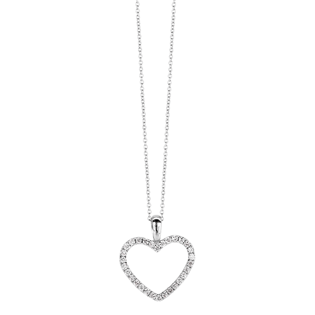 Schaap en Citroen Diamonds collier witgoud met diamant - #2 Schaap en Citroen Diamonds collier witgoud met diamant - #2
