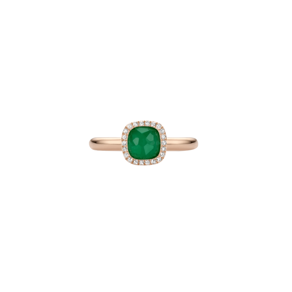 Tirisi Jewelry Milano Sweeties ring roodgoud met diamant - TR9624EMP - #3 Tirisi Jewelry Milano Sweeties ring roodgoud met diamant - TR9624EMP - #3
