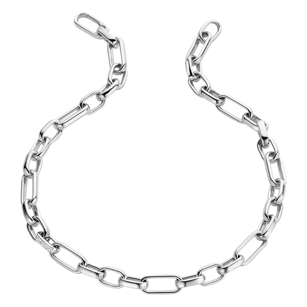 Schaap en Citroen Diamonds collier witgoud met diamant - #2 Schaap en Citroen Diamonds collier witgoud met diamant - #2