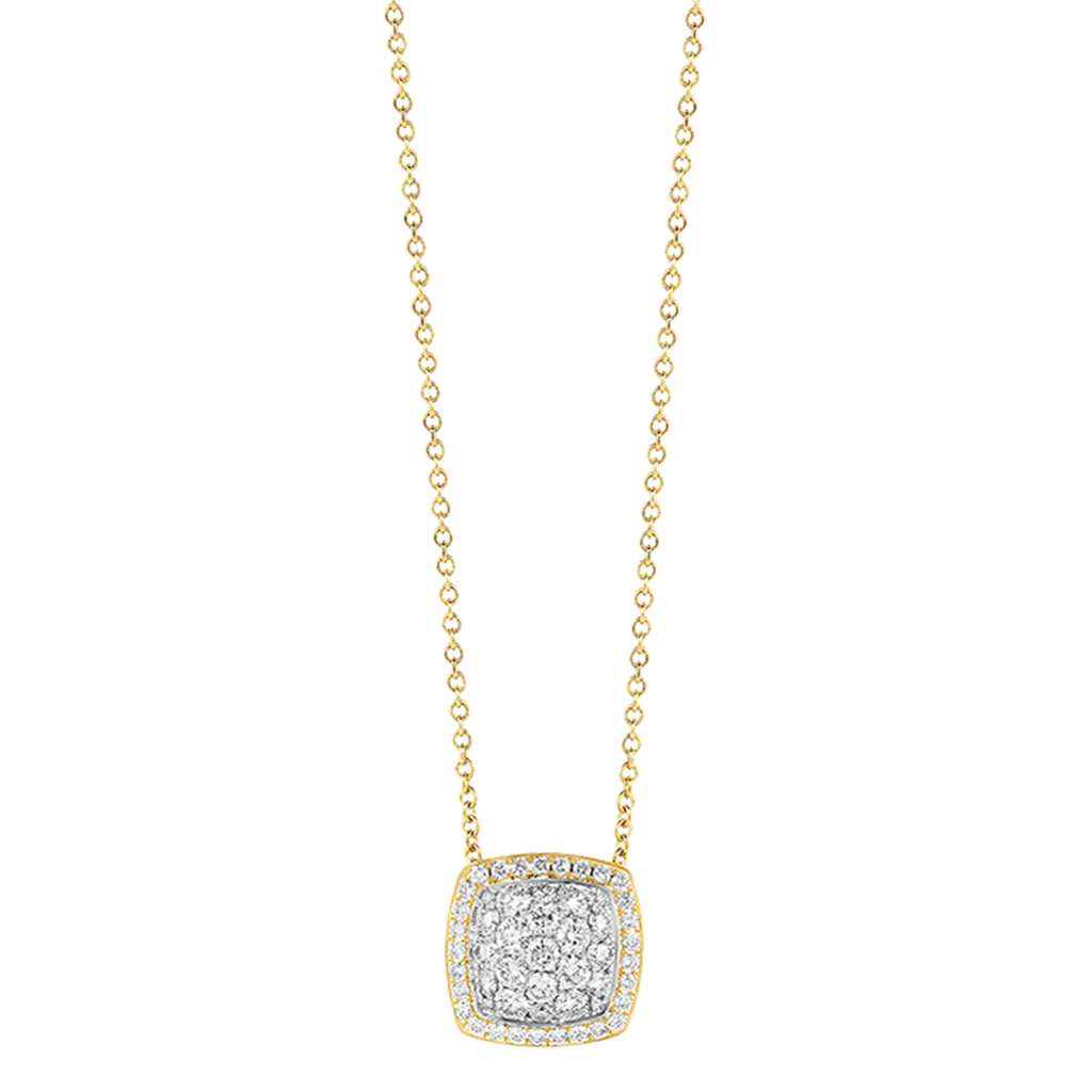 Tirisi Jewelry Milano Exclusive collier geelgoud met diamant - TP9177D(2T) - #2 Tirisi Jewelry Milano Exclusive collier geelgoud met diamant - TP9177D(2T) - #2