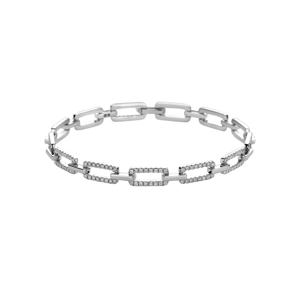 Schaap en Citroen Diamonds armband witgoud met diamant - #1 Schaap en Citroen Diamonds armband witgoud met diamant - #1
