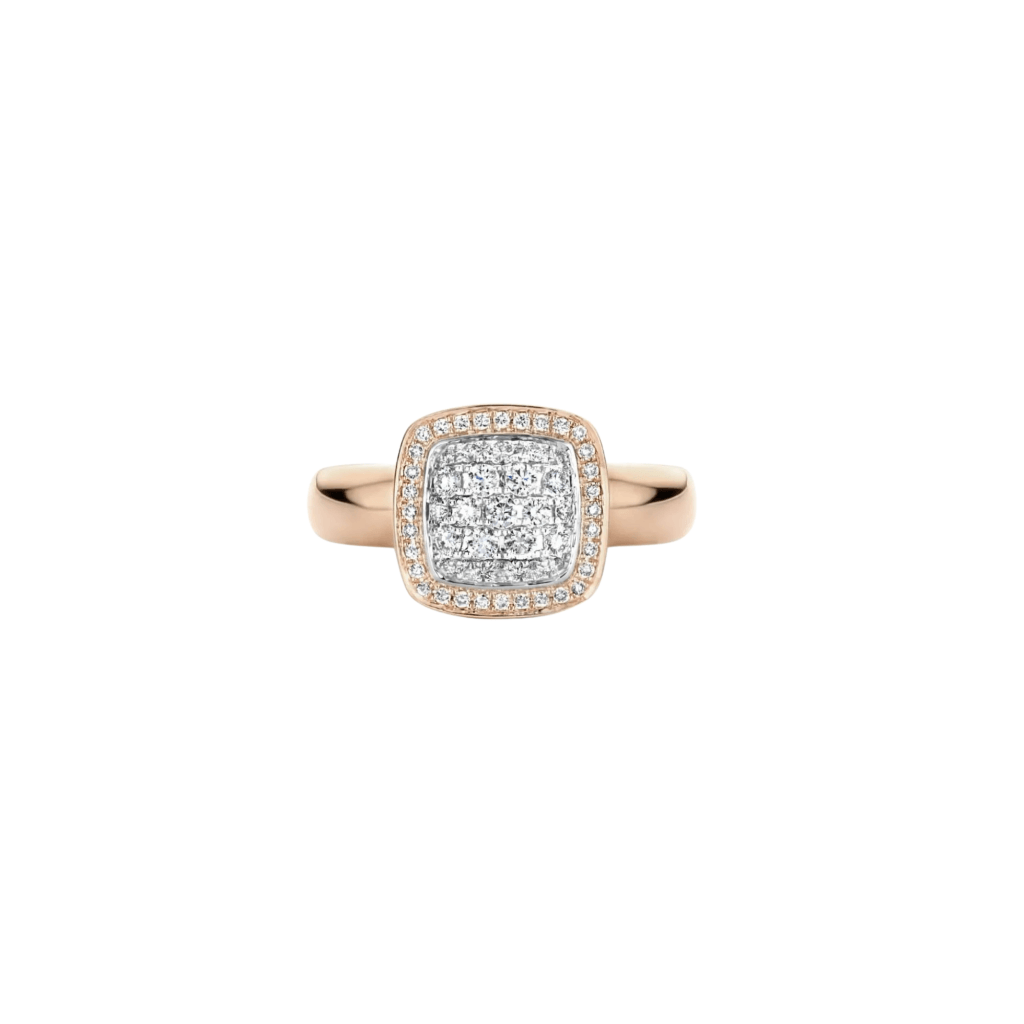 Tirisi Jewelry Milano Exclusive ring roodgoud met diamant - TR9762D(2P) - #2 Tirisi Jewelry Milano Exclusive ring roodgoud met diamant - TR9762D(2P) - #2