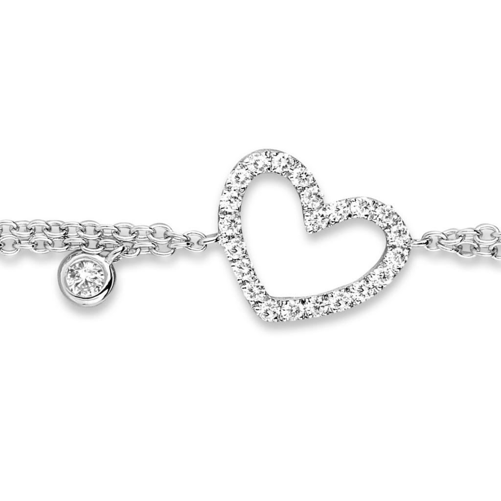 Schaap en Citroen Diamonds armband witgoud met diamant - #3 Schaap en Citroen Diamonds armband witgoud met diamant - #3