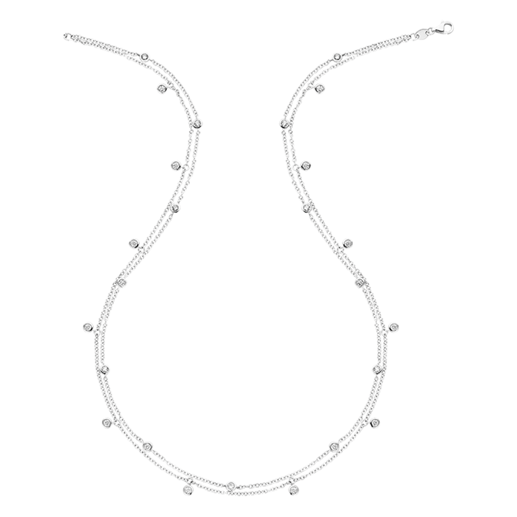 Schaap en Citroen Diamonds collier witgoud met diamant - #2